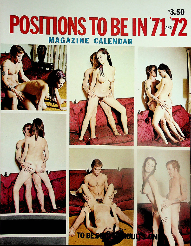 Positions To Ben In '71 and '72 Magazine Calendar   110924lm-p