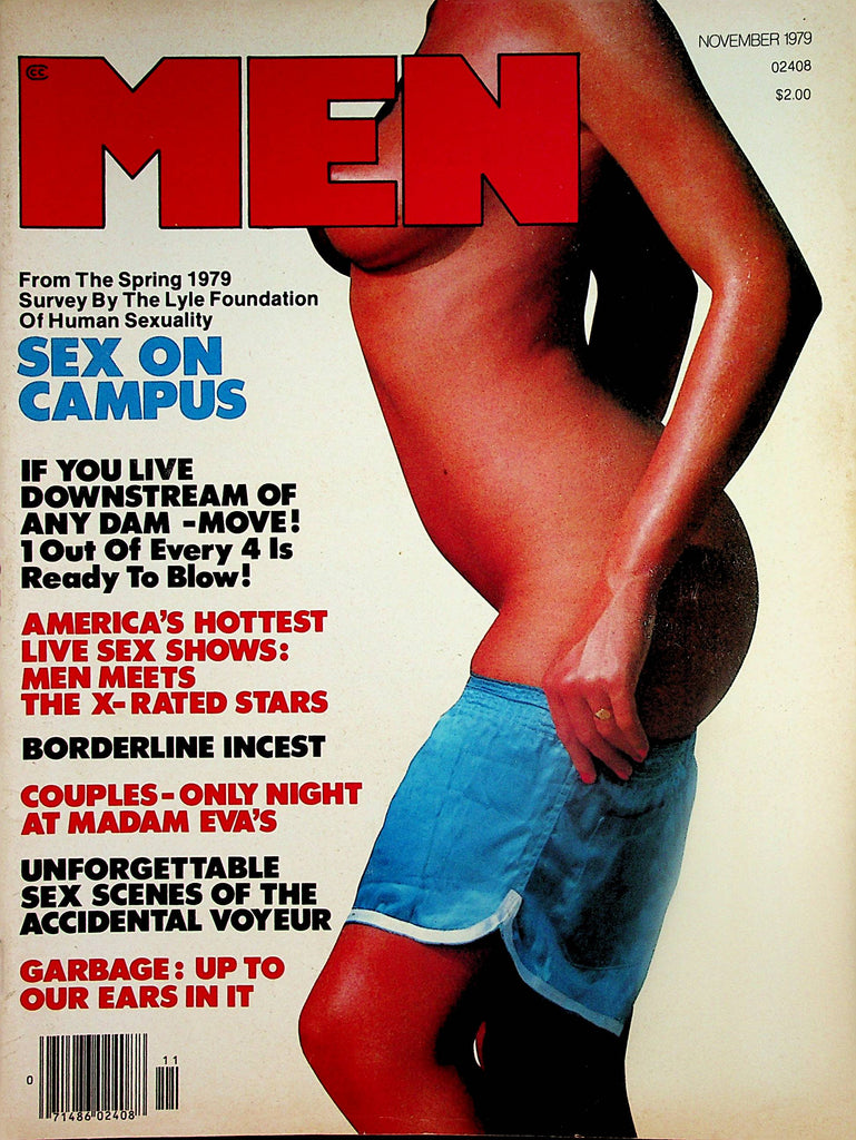 Men Magazine   Sex On Campus / Joni Sorrel  November 1979    051724lm-p