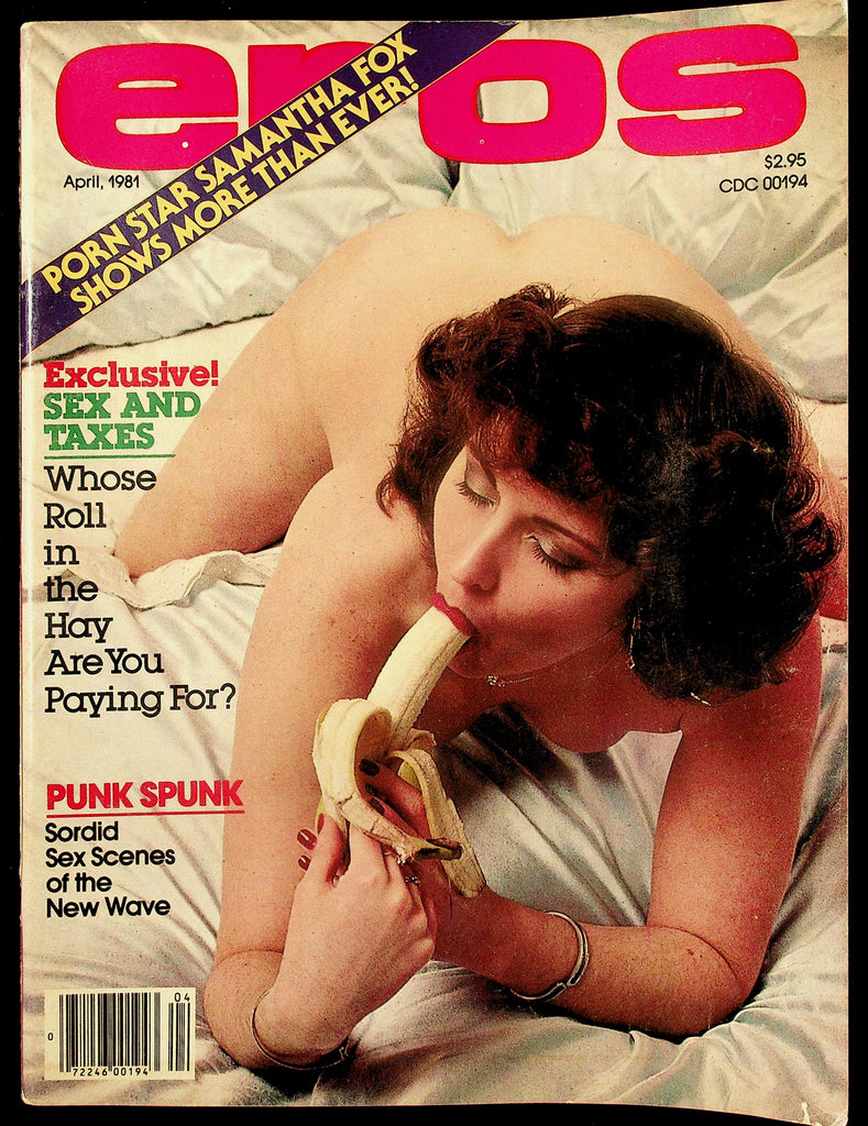 Eros Adult Magazine April 1981 V4, #10 Starring Samantha Fox 091826HRP-51