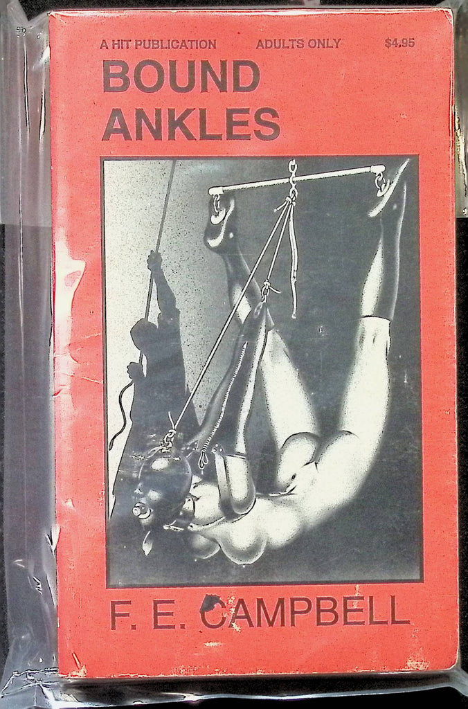 Bound Ankles by FE Campbell HIT200 1990s HOM House of Milan Bondage HIT Publication Adult Paperback Novel-090924AMP