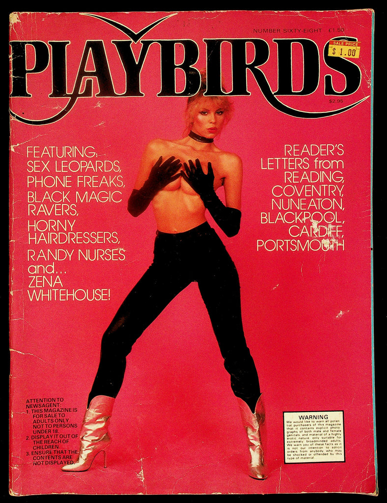 Playbirds UK Adult Magazine No. 68 1970s/1980s Sex Leopards Feature 082026hrp-41