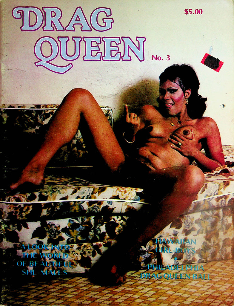 Drag Queen  Magazine   Trixie  #3  1980's      052124lm-p