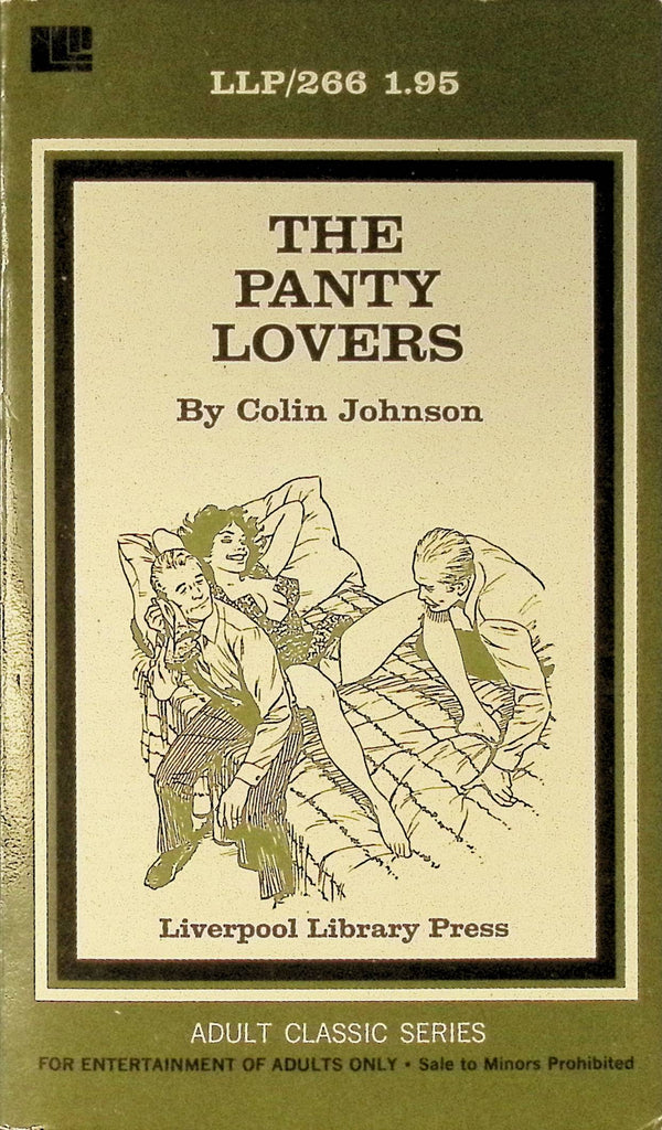 The Panty Lovers by Colin Johnson LLP266 1972 Adult Classic Series Liverpool Library Press Adult Paperback Novel 071625AMP