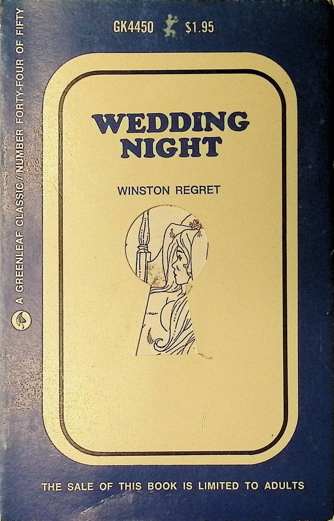 Wedding Night by Winston Regret Gk4450 1970 Greenleaf Classic Keyhole Series Adult Paperback Novel 080625AMP