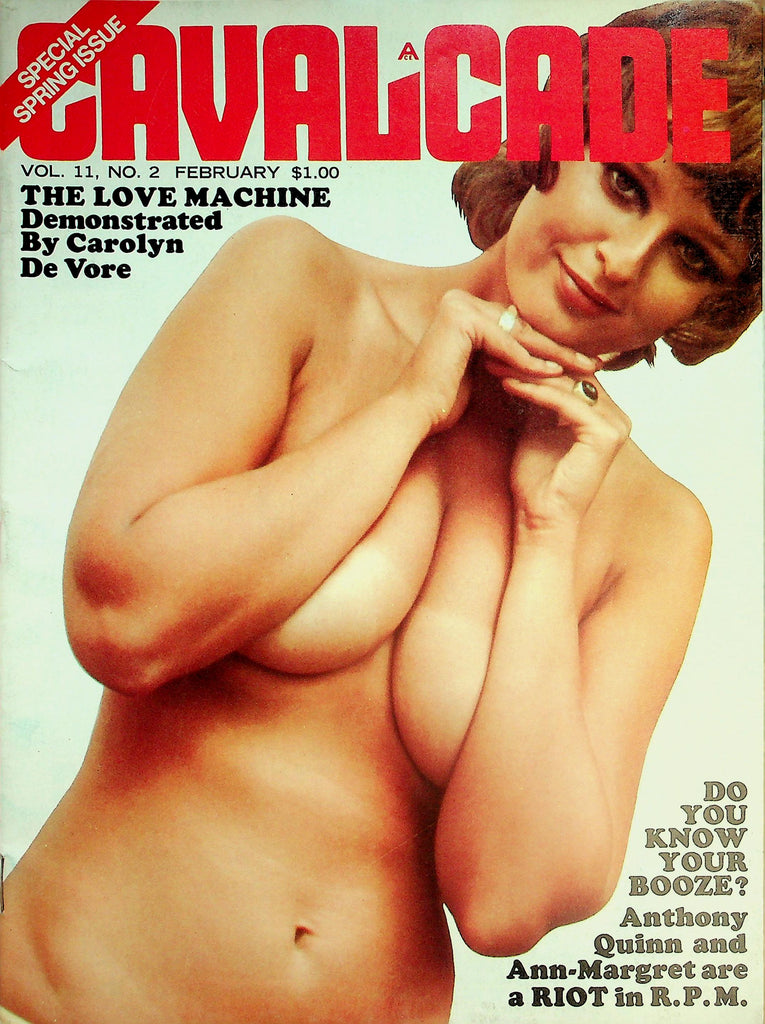 Cavalcade Magazine  Curvaceous Miss Morrison  February 1971 Special Spring Issue    041126lmp