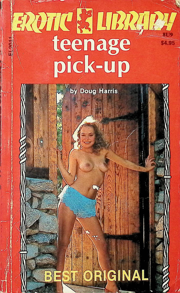 18+ Teenage Pick-Up by Doug Harris EL2011 1976 Best Original Erotic Library Greenleaf Classic Adult Erotic Paperback Novel-071224AMP