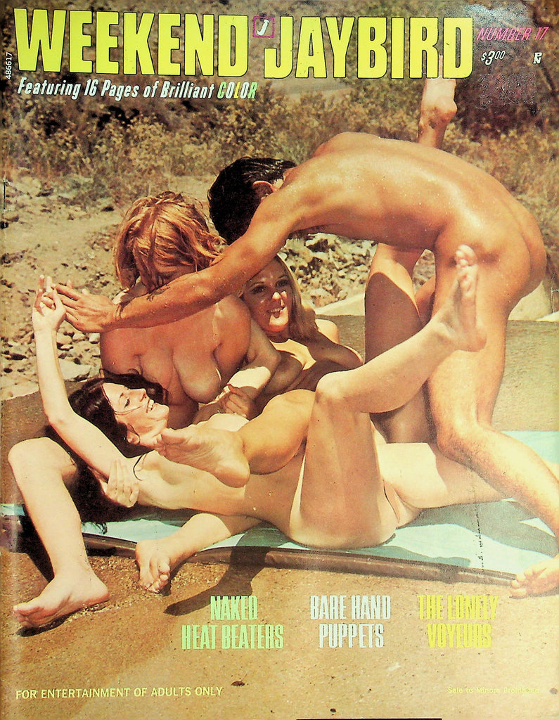 Weekend Jaybird Nudist Magazine  Naked Heat Beaters / The Lonely Voyeurs  #17  1969     091626lmp-GSC