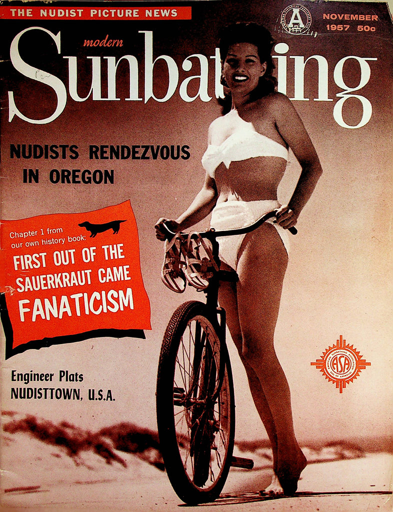 Modern Sunbathing Magazine  Nudists Rendezvous In Oregon  November 1957      060623lm-p