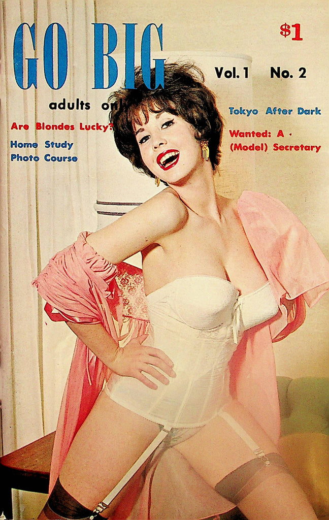 Go Big Vintage Magazine   Nude Models  vol.1 #2  1964    110224lm-p