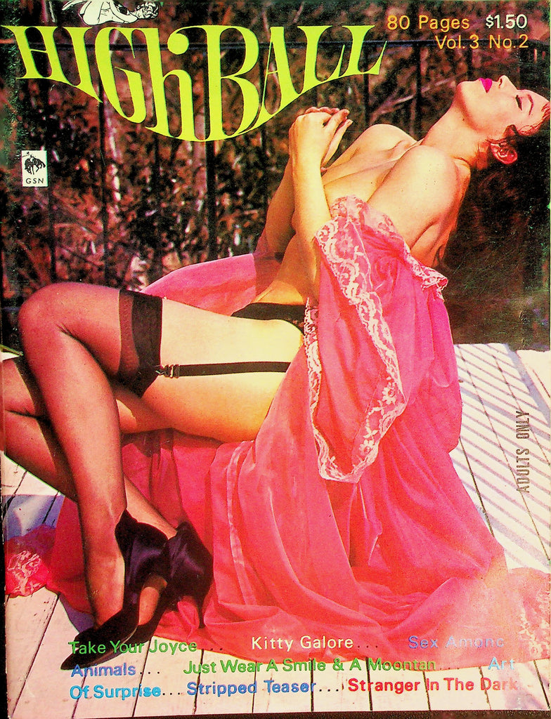High Ball Magazine  Kitty Galore, Stripped Tease, Stranger In The Dark vol.3 #2  1966   080526lmp-GSC