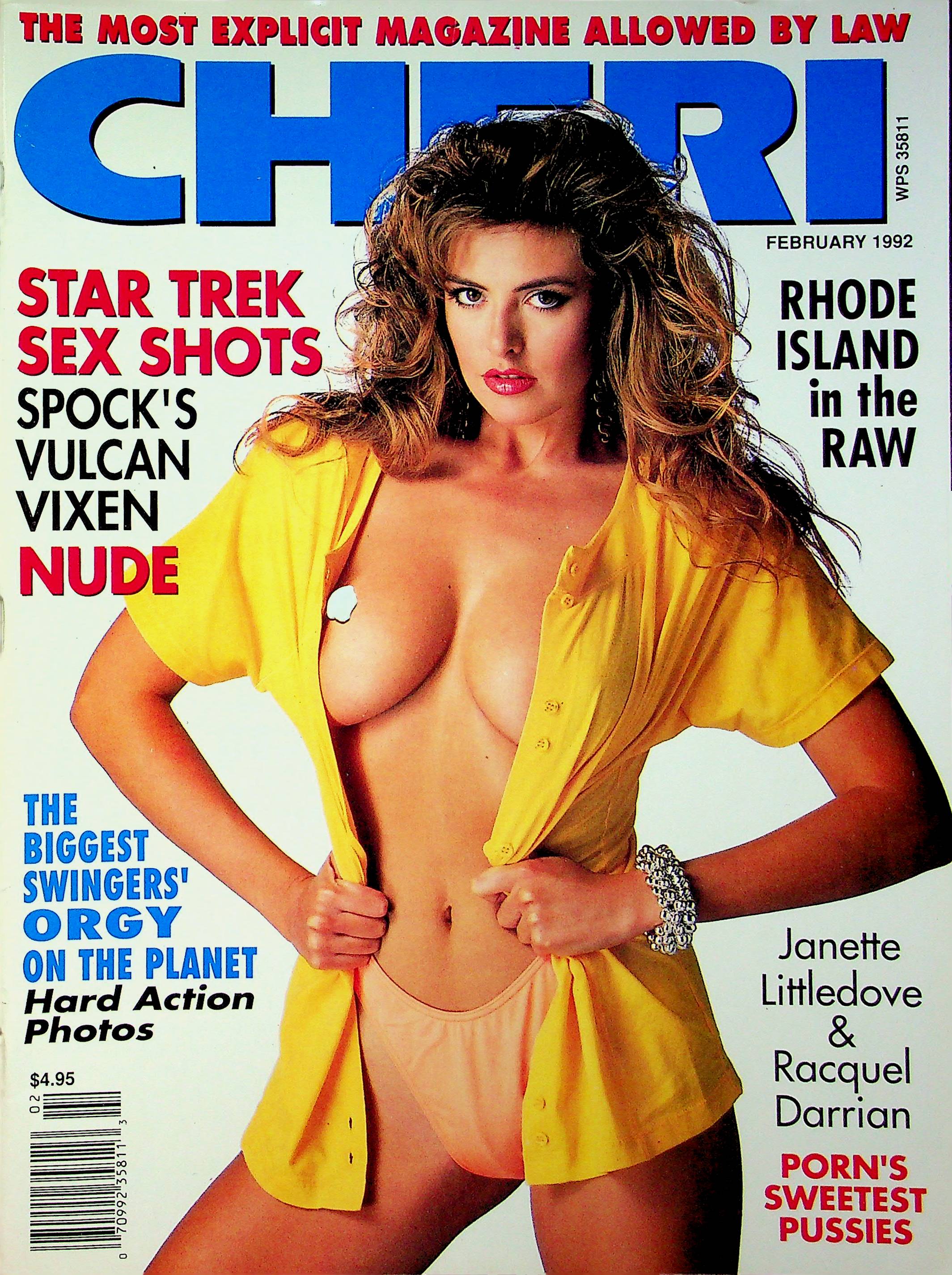 Cheri Magazine Rhode Island and Janette Littledove February 1992 073123R