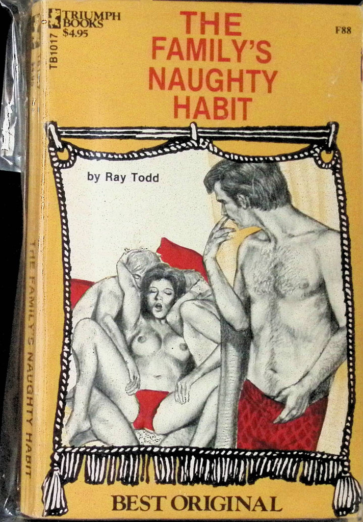 The Naughty Habit by Ray Todd Best Original Triumph Books Greenleaf Classics 1970s Adult Novel -042224AMP