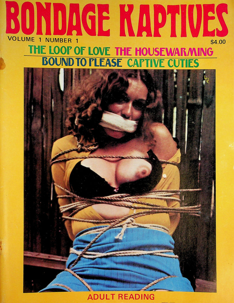 Bondage Kaptives Magazine  The Loop Of Love / Bound To Please  vol.1 #1 1974      092526lmp-GSC