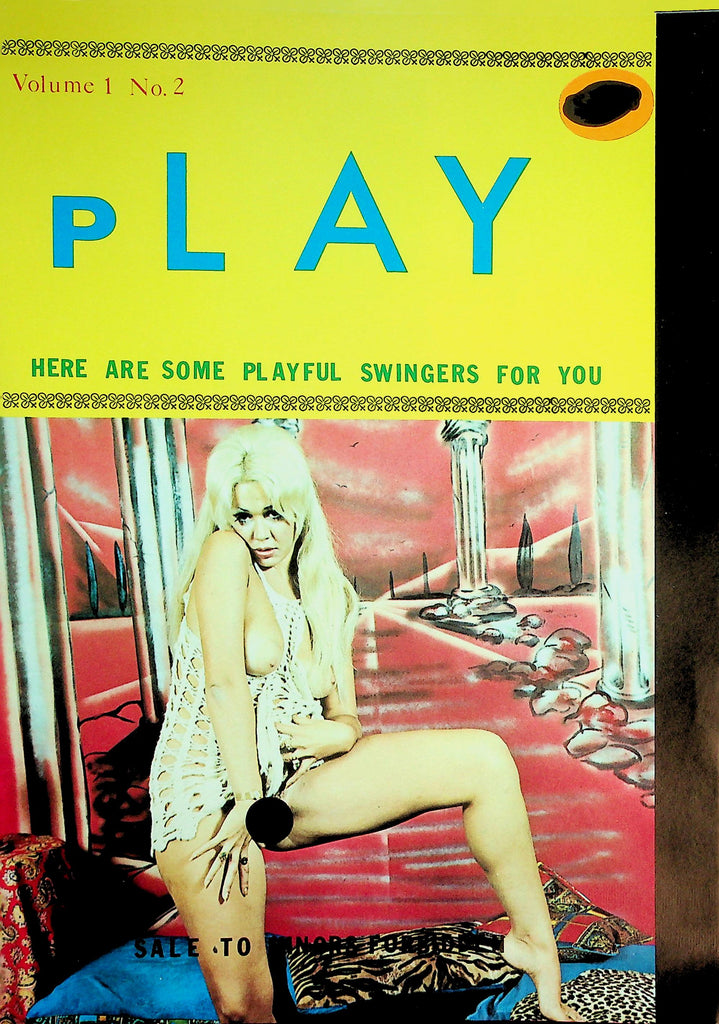 Play Swingers Contact Magazine  vol.1 #2  1971    101526lmp-GSC