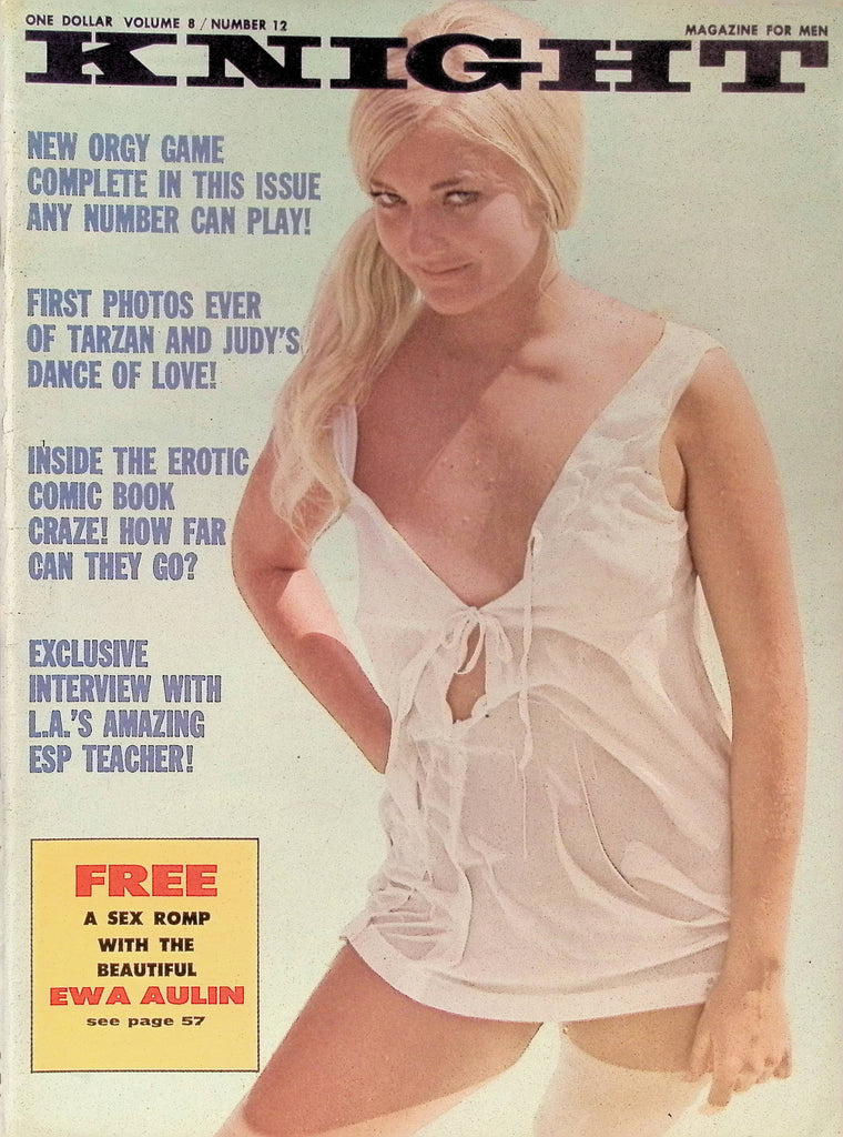 Knight Magazine Vol 8 #12 July 1971 Ewa Aulin Tarzan and JudyJne Kent Cindy Barnett Gail Jensen 121125AMP