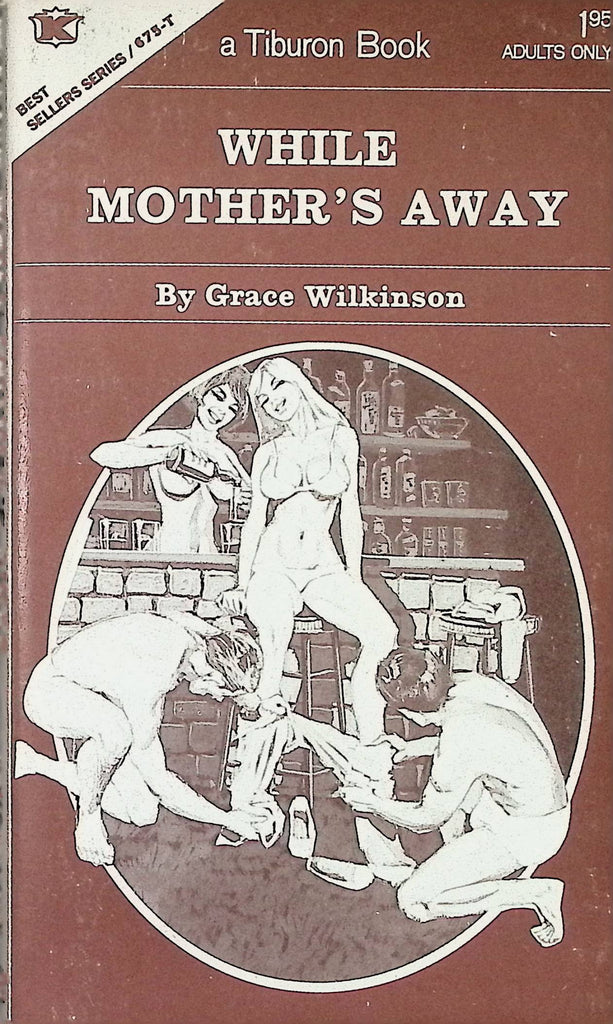 While Mother's Away by Grace Wilkinson BSS 675-T 1973 Tiburon House Publishing Book Adult Paperback Novel-090524AMP