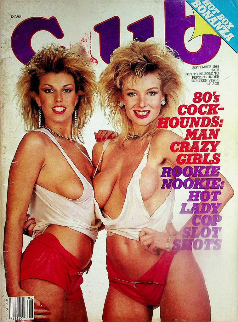 Club Magazine   Rookie Nookie: Hot Lady Cop Slot Shots  September 1985       060324lm-p