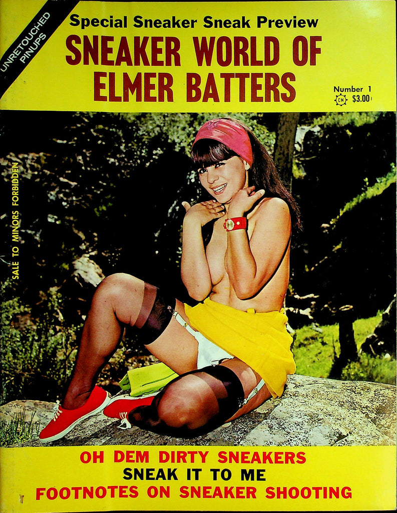 Sneaker World Of Elmer Batters Magazine  Sneak It To Me- Special Sneaker Sneak Preview & The Beautiful Girl Who Wear Them!  #1 1968   081026lmp-GSC