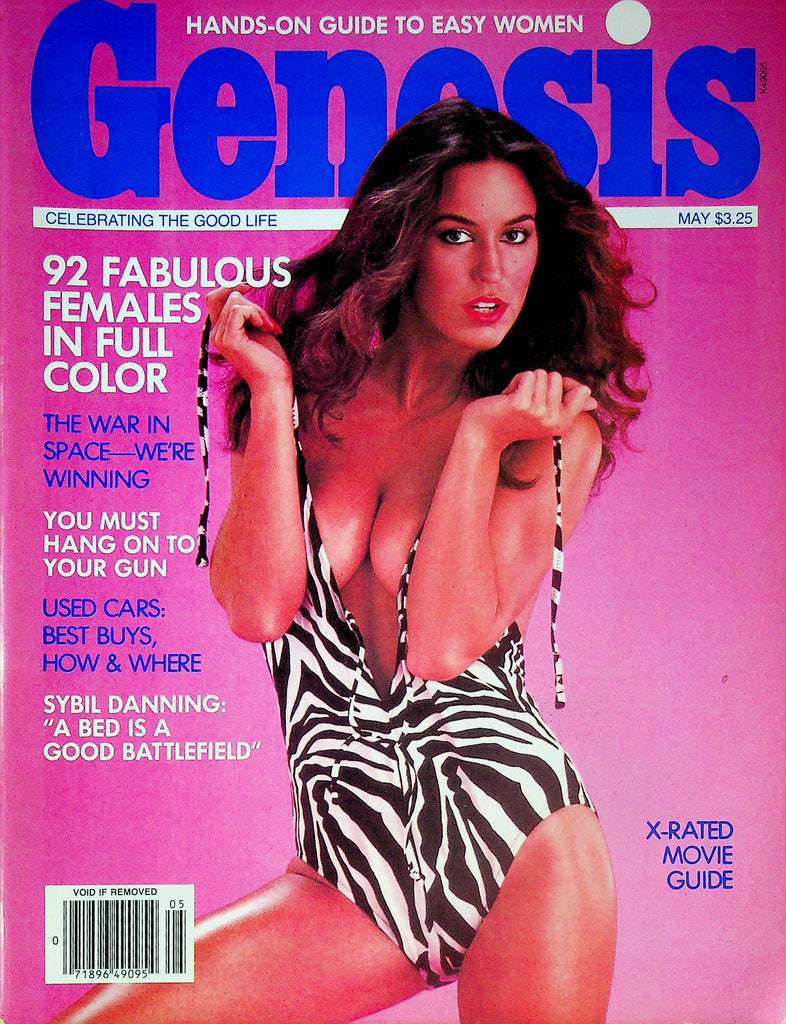 Genesis Magazine Sybil Danning May 1983 042224RP