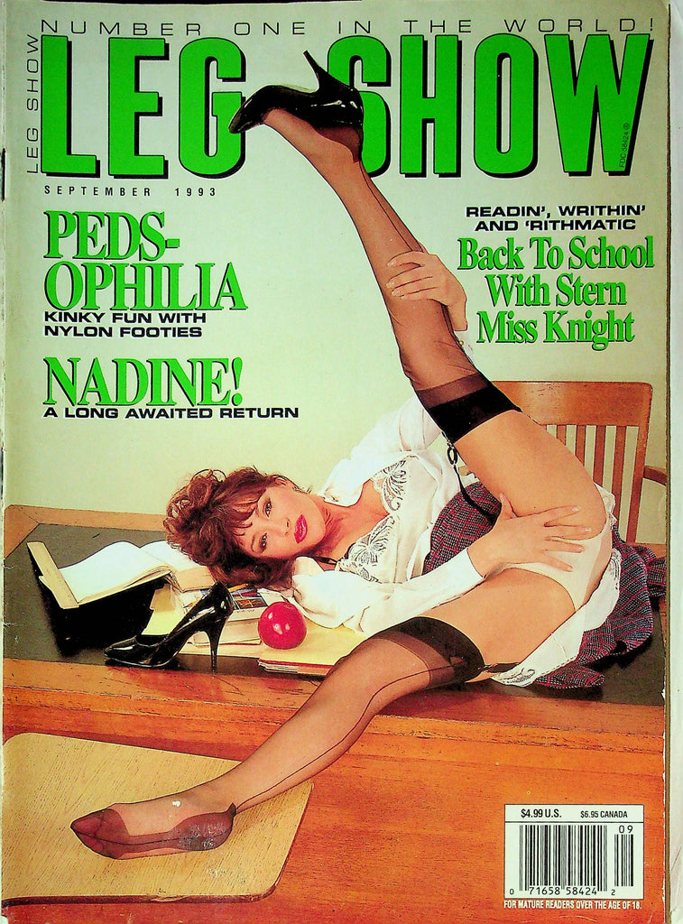Leg Show Magazine Nadine Returns & Miss Knight September 1993 021024RP