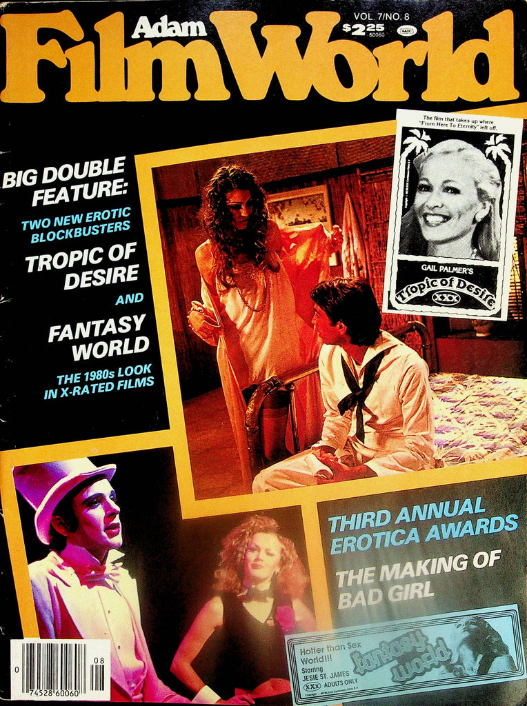 Adam Film World Magazine  Tropic Of Desire & Fantasy World  vol.7 #8  1980   071425lm-p