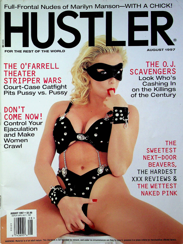 Hustler Magazine Jeff & Shelly & Lesliee Ann August 1997 062123RP2