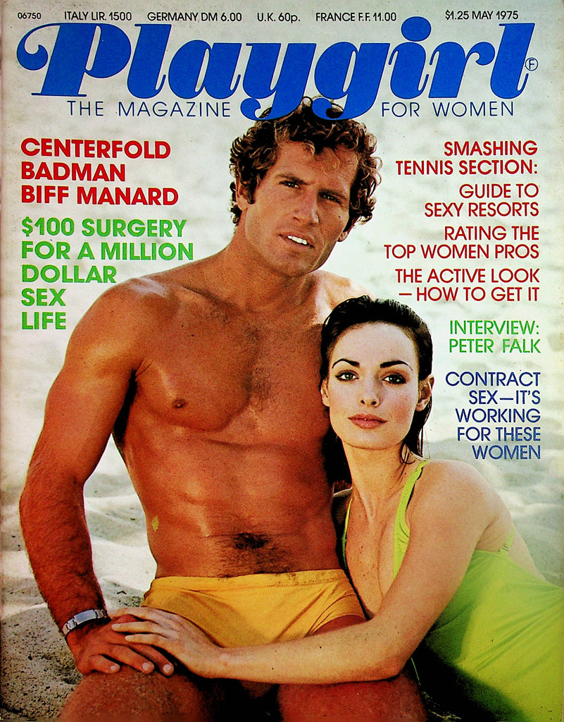 Playgirl Magazine Centerfold Badman Biff Manard  May 1975     121423lm-p