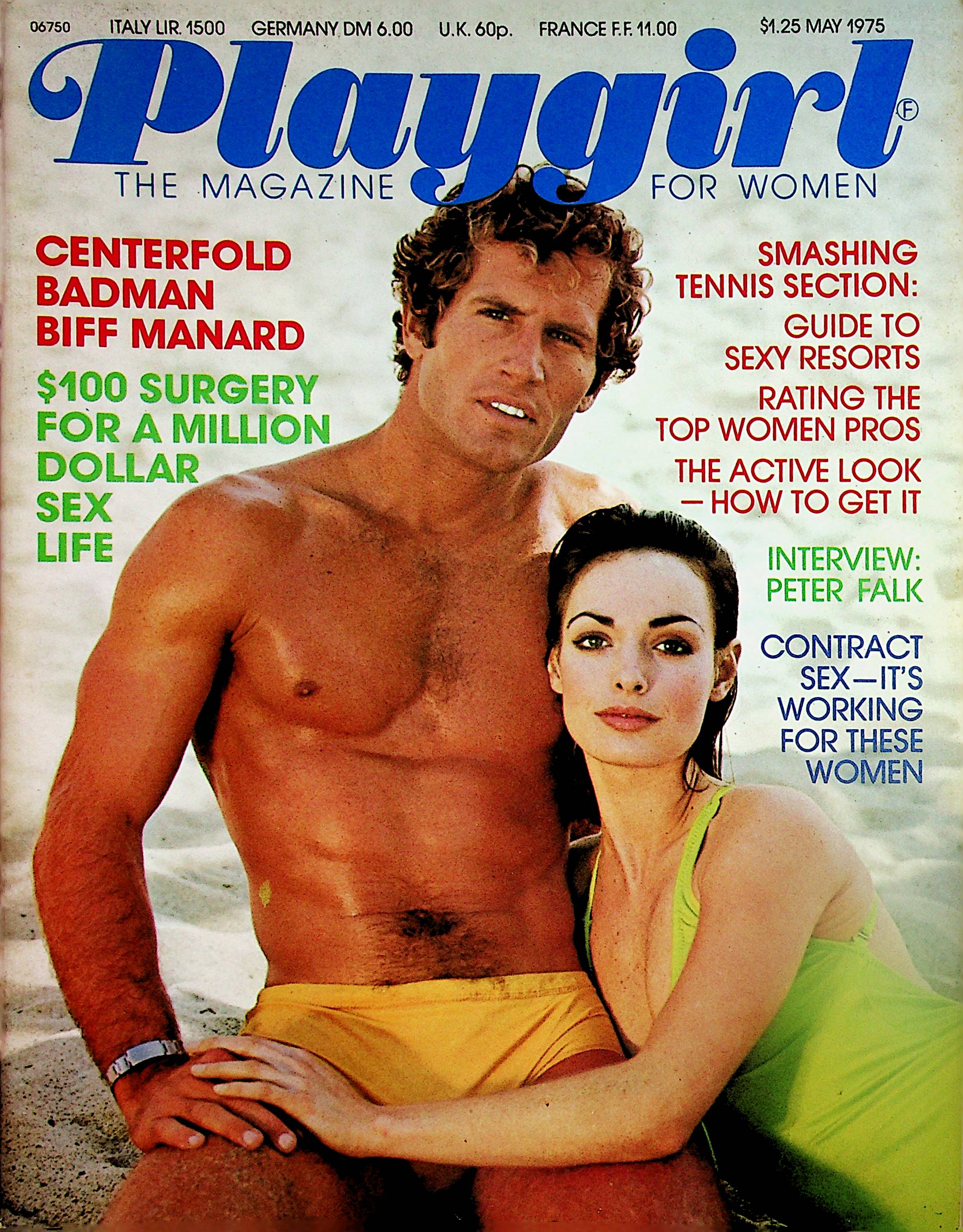 Playgirl Magazine Centerfold Badman Biff Manard May 1975 121423lm-p – Mr- Magazine