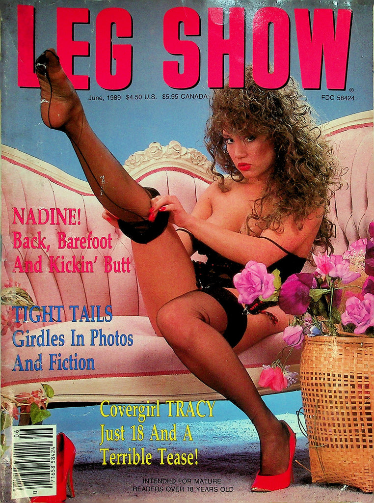Leg Show Magazine   Covergirl Tracy  June 1989     030626lmp