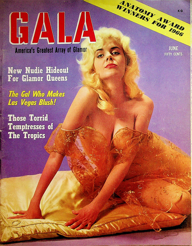 f Gala Vintage  Magazine   Covergirl Darby Flynn  June 1966   042823lm-p