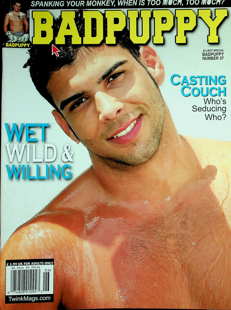 Badpuppy Gay Magazine  Wet Wild & Willing  #37 2001    031326lmp