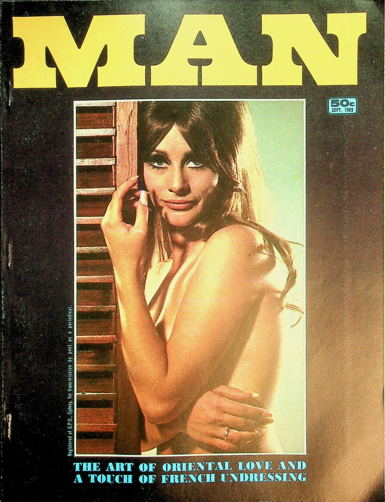 Man Magazine   Centerfold Girl Of The Month Michelle  September 1969   011926lmp