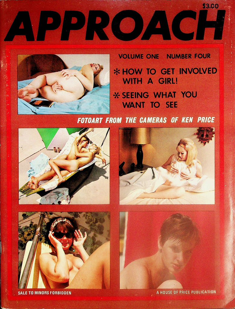 Approach Magazine    Foto Art From The Cameras Of Ken Price   vol.1 #4  1970's House Of Price Publication  042725lm-p