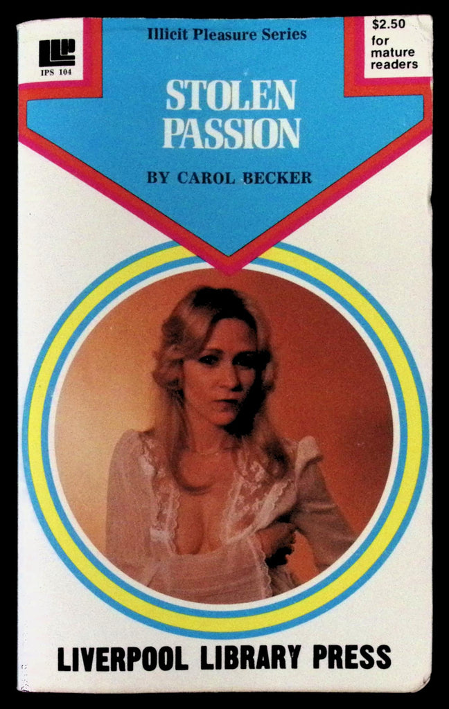 Stolen Passion by Carol Becker IPS 104 Adult Paperback Book 080326VFP-79