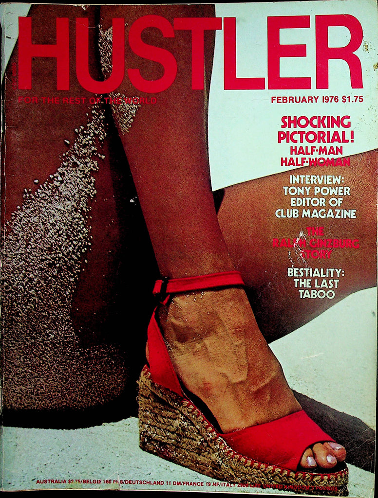 Hustler Magazine  Honey Of The Month Centerfold Girl Renee  February 1976   011825lm-p2