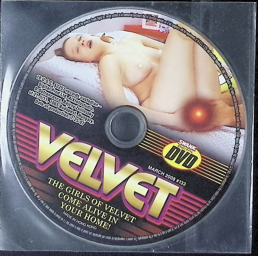 Velvet March 2008 #133 DVD Swank Digital DVD 121725AKDVD-D2
