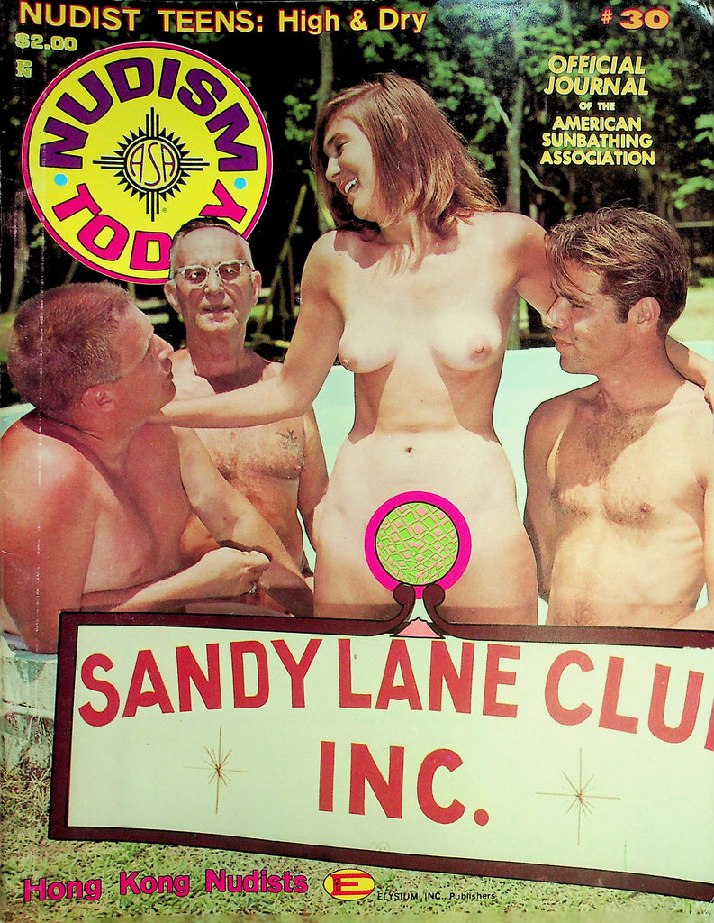 Nudism Today Magazine  Sandy Lane Club / Hong Kon Nudists  #30 1968   Elysium  071226lmp-GSC