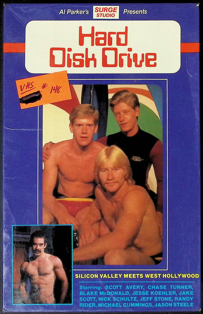 Hard Disk Drive Surge Studio Gay VHS 1990's 092624JKVHS4