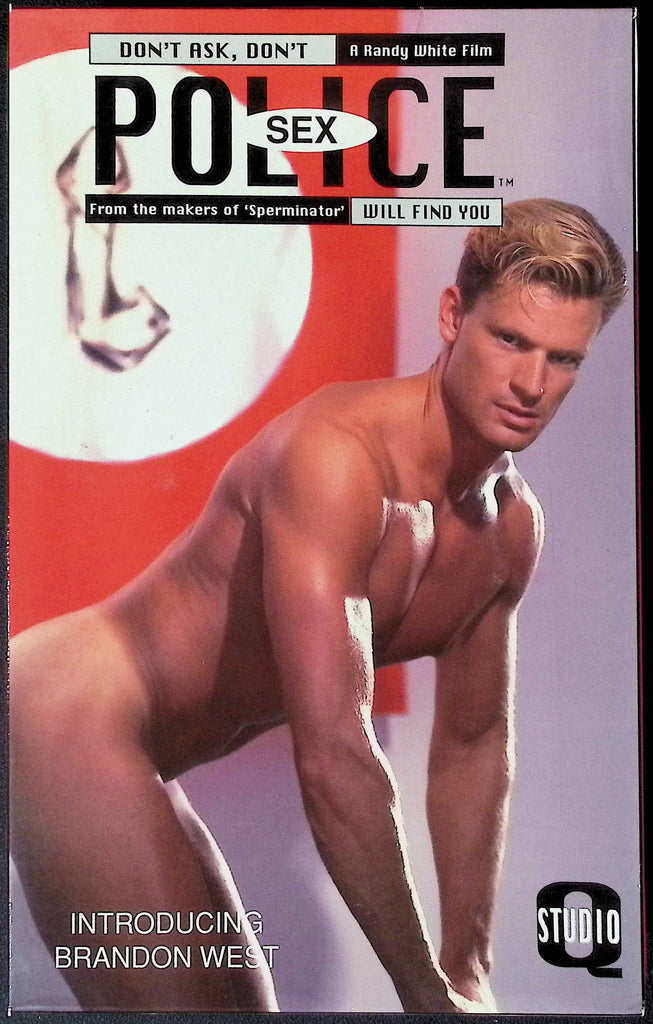 Police Sex Studio Q Gay VHS 101624JKVHS2