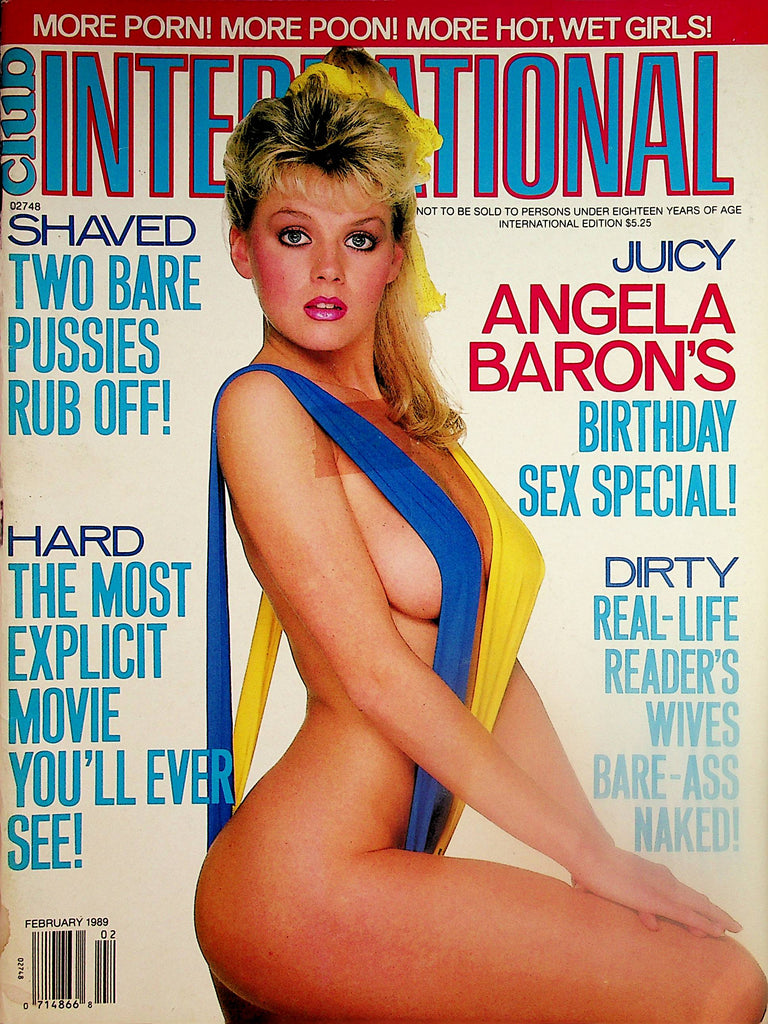 Club International Magazine  Juicy Angela Baron Birthday Sex Special  February 1989    050224lm-p