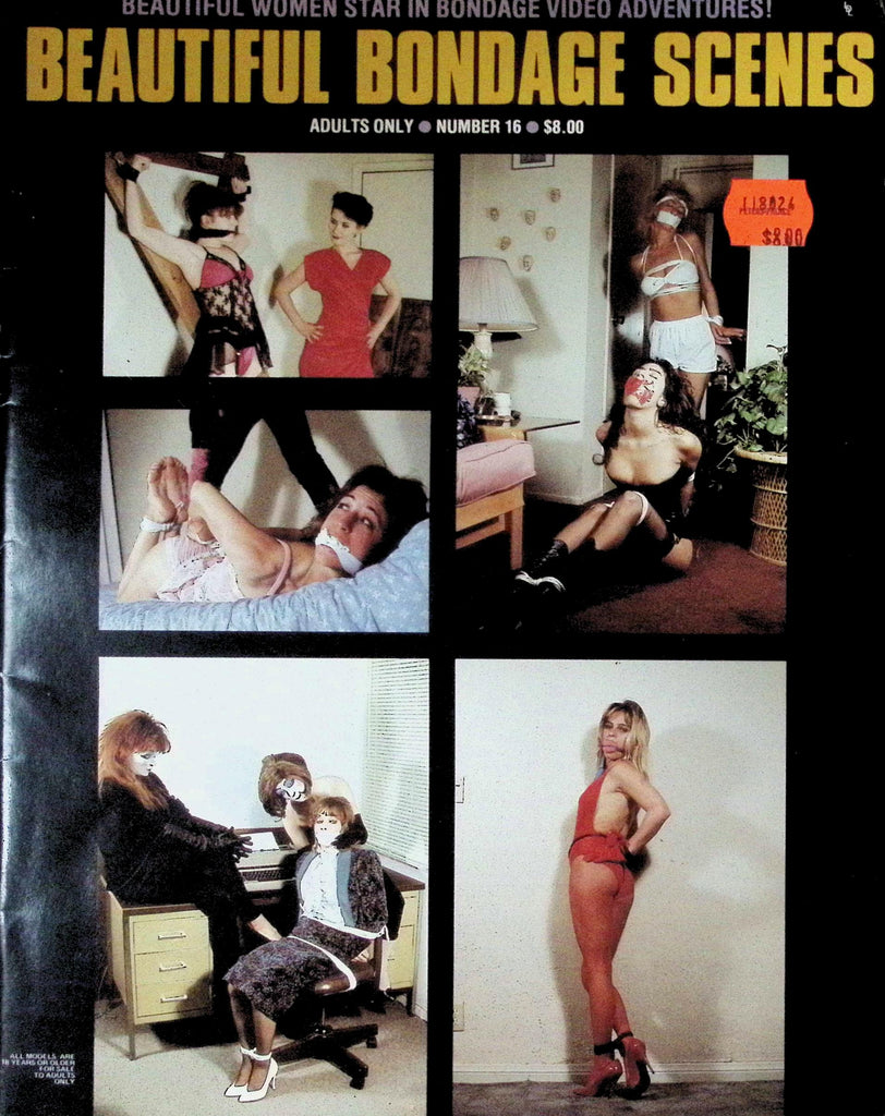 Beautiful Bondage Magazine #16, 1989 Surprising Ties, Bondage Encounters   102426LLP