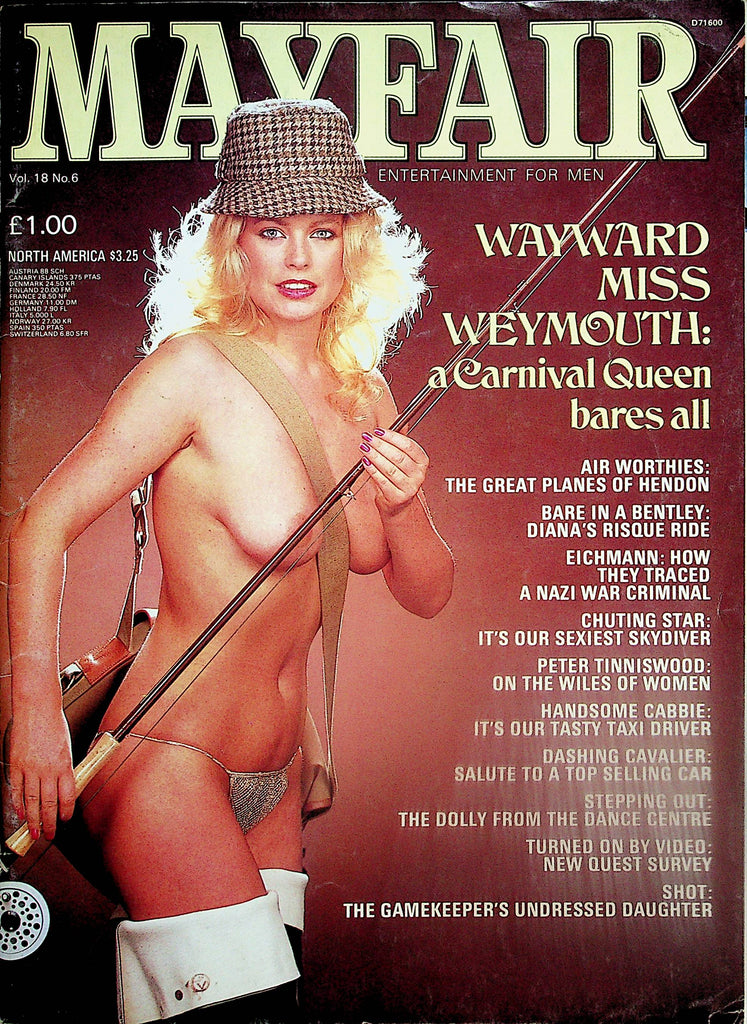 Mayfair Magazine  Wayward Miss Weymouth: A Carnival Queen Bares All!  vol.18 #6   042125lm-p