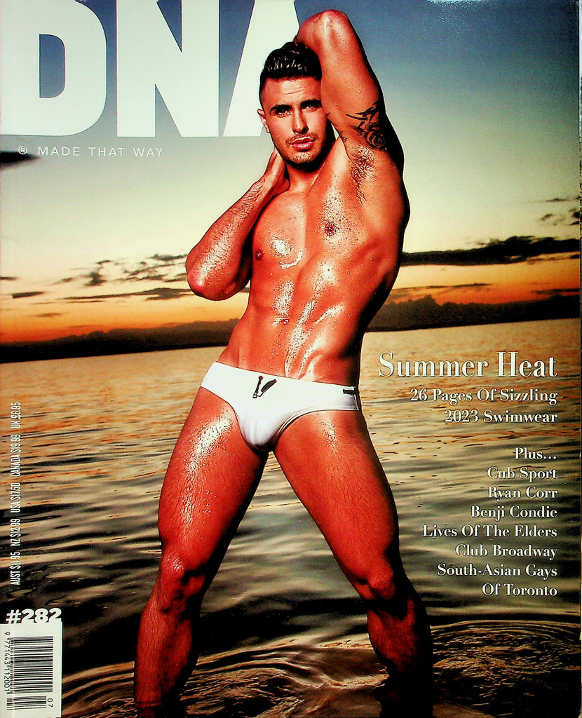 DNA Gay Interest Magazine  Summer Heat / Cover Guy Luke  #282 2023  041326lmp