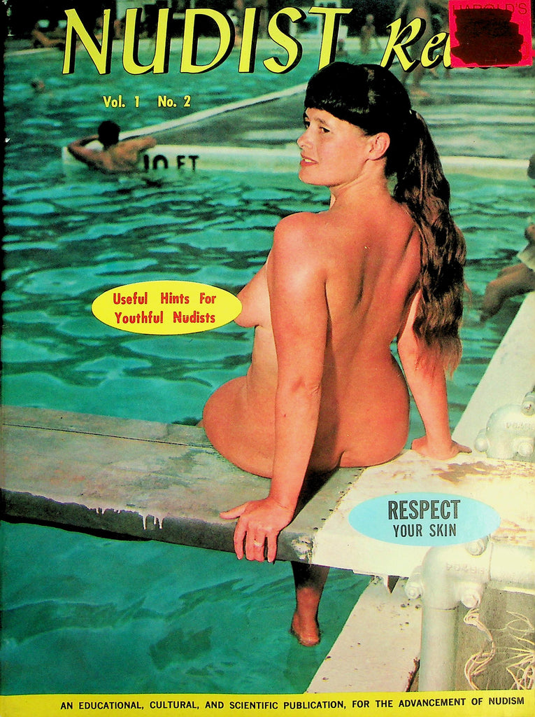 Nudist Revue Magazine  Respect Your Skin / Useful Hints For Youthful Nudists  vol.1 #2 1960's     050726lmp
