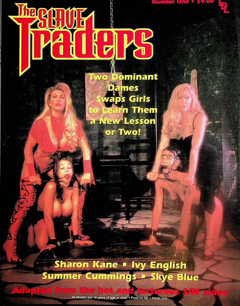 The Slave Traders Bondage Magazine  Sharon Kane, Ivy English, Summer Cummings  #1  1997   London Enterprises    120924lm-p