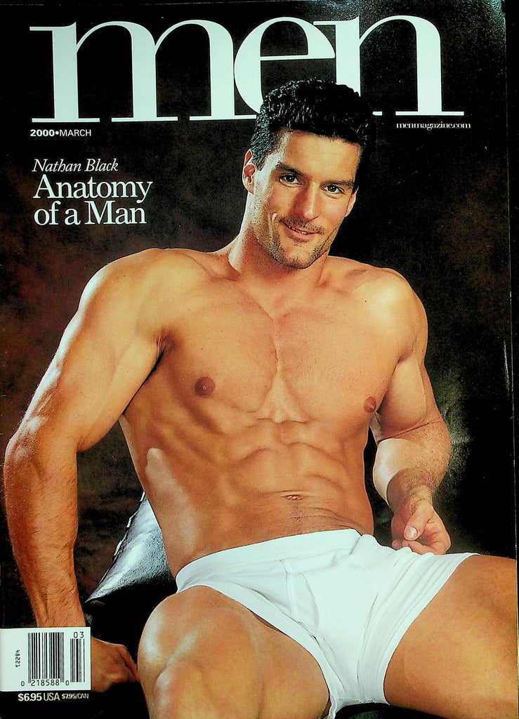 Men Gay Magazine   Nathan Black Anatomy Of A Man  March 2000  032226lmp