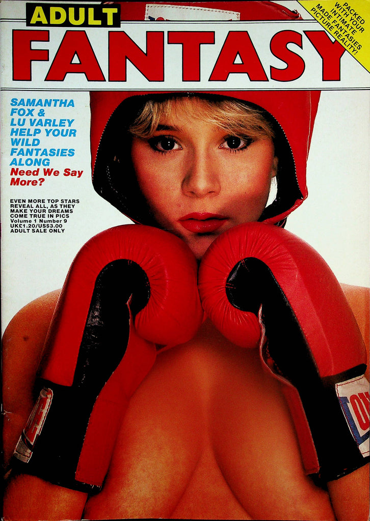 Adult Fantasy Magazine  Covergirl Samantha Fox / Lu Varley  vol.1 #9 1985    070425lm-p