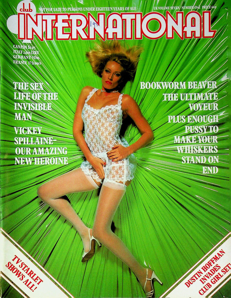 Club International Magazine Ft. Vickey Spillaine & Dustin Hoffman Vol.7 No.1 090825RP-