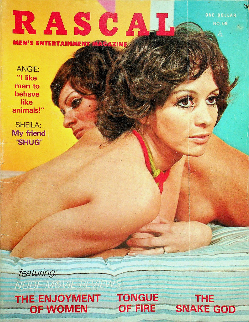Rascal Magazine   Angie & Sheila   #69  October 1972     122925lmp