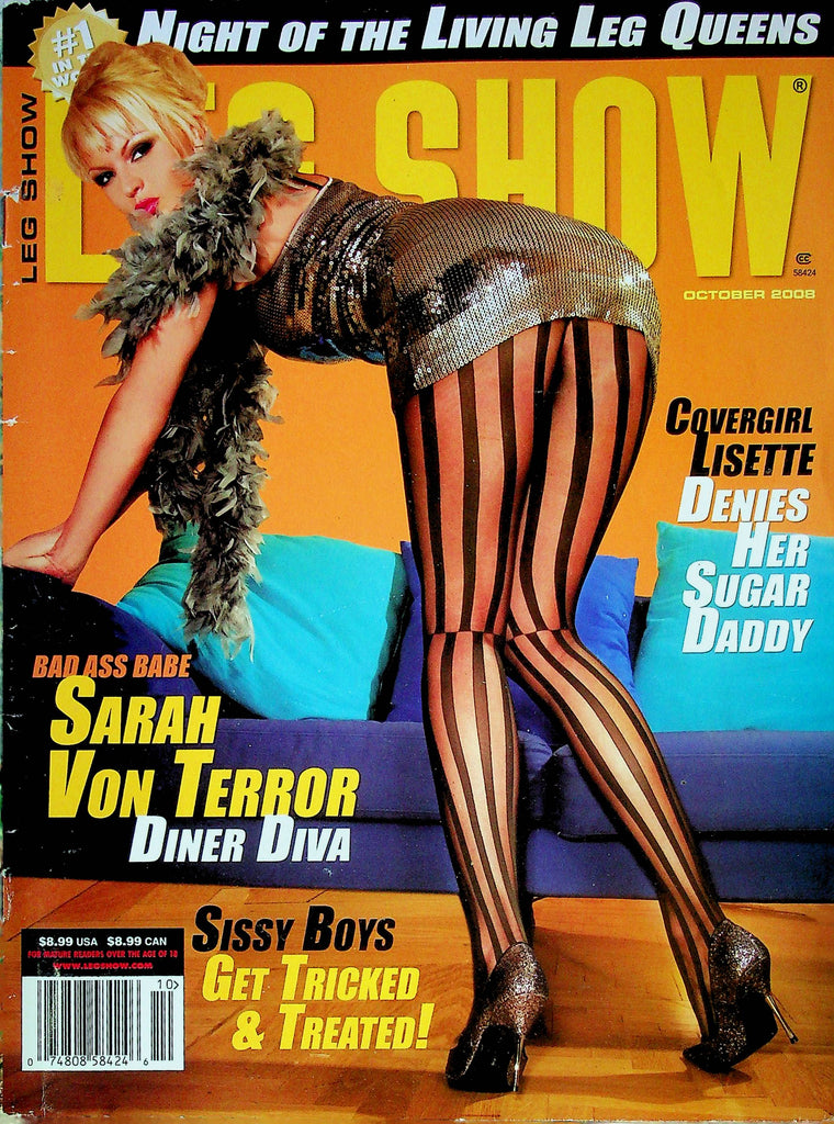Leg Show Magazine Lisette & Sarah Von Terror October 2008 092524RP